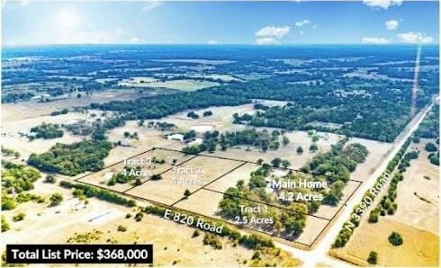 4 E 820th Rd Unit 4, Carney OK, 74832 land for sale