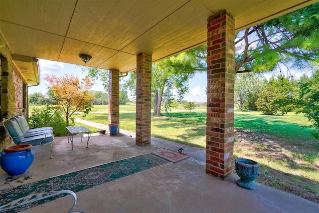 view of patio / terrace