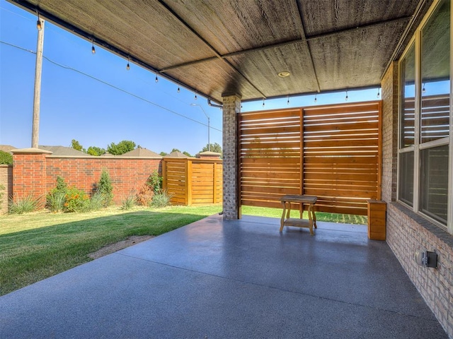 view of patio / terrace