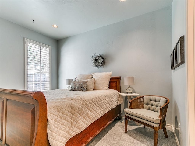 bedroom featuring carpet floors