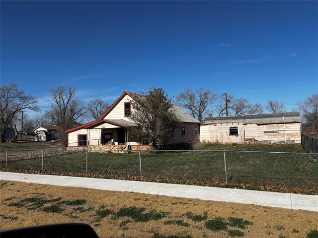 view of bungalow