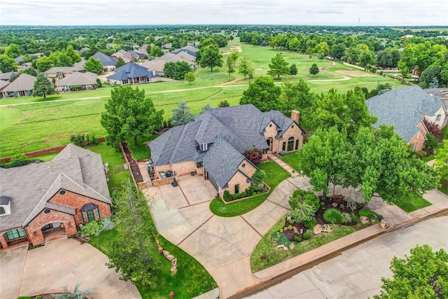 5801 Oak Tree Rd, Edmond, OK 73025 - aerial view of residential area