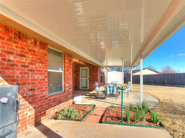 view of patio / terrace