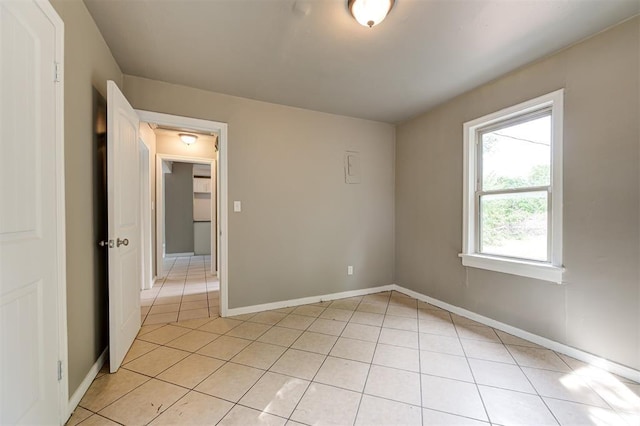 view of tiled empty room