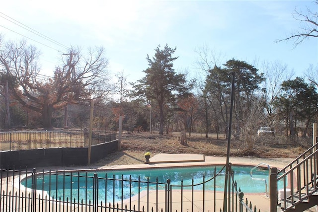 view of pool