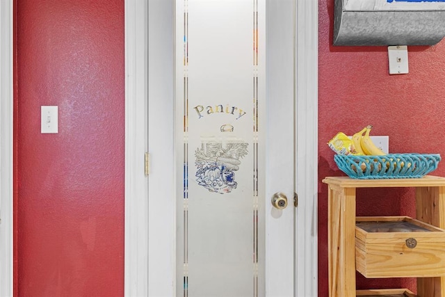 view of room details