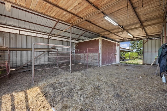 view of stable