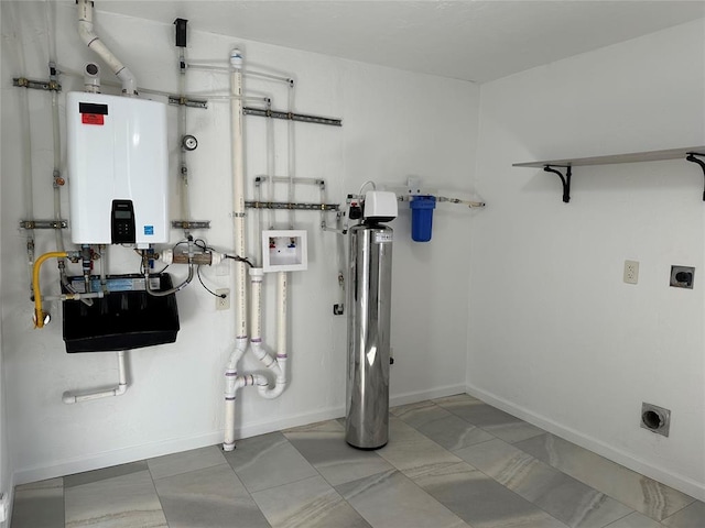 utilities with water heater