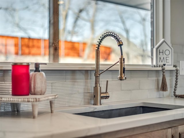 room details featuring sink