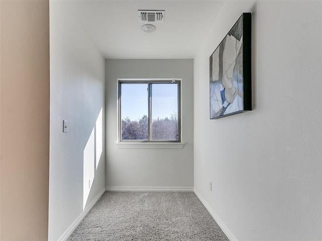 spare room featuring carpet floors