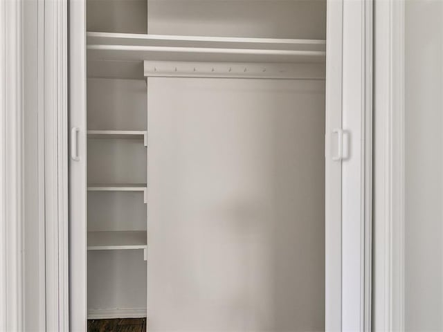 view of closet