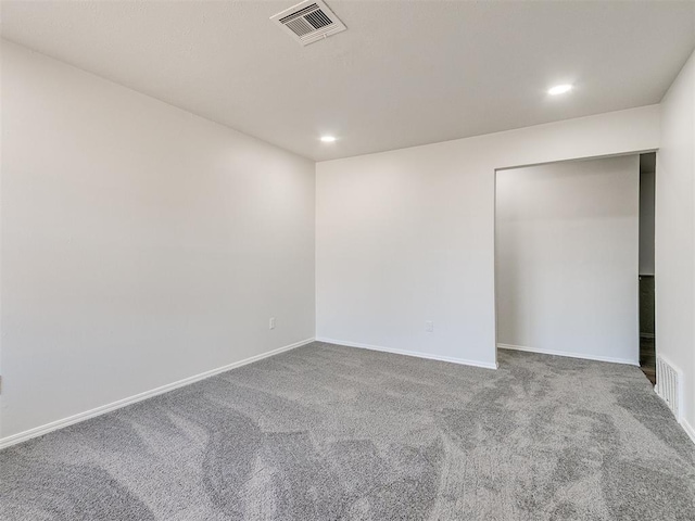 empty room with carpet floors