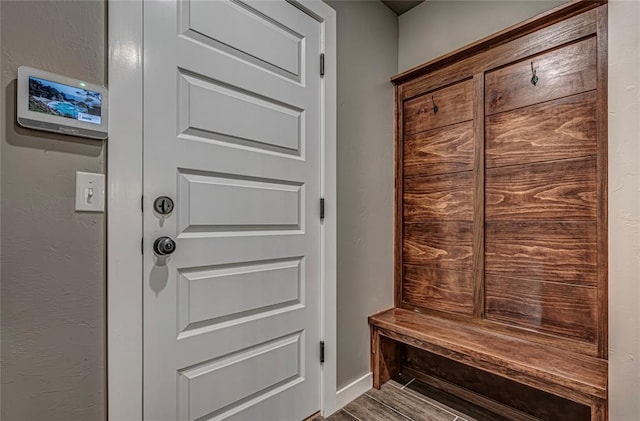 view of mudroom