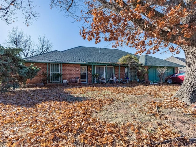 view of ranch-style house