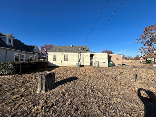 view of rear view of house