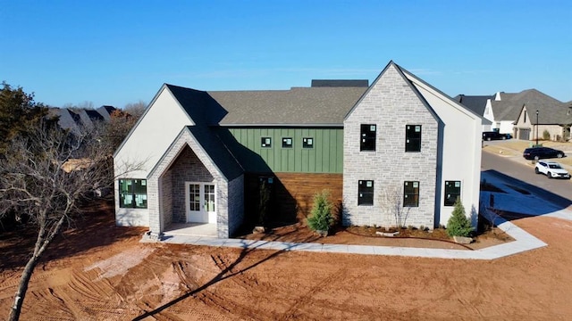 view of front of house featuring a patio area