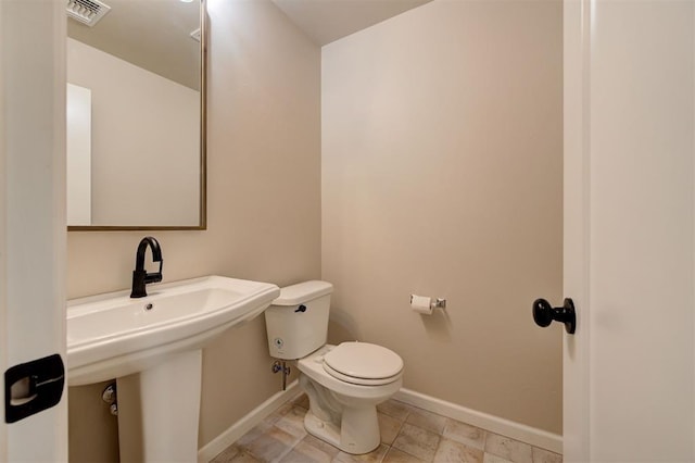 bathroom with toilet