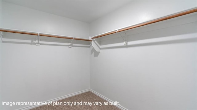 13581 Hickory Way, Edmond, OK 73025 - spacious closet with carpet flooring
