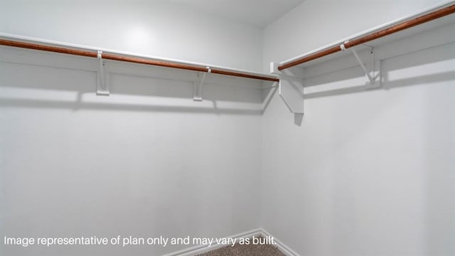 13581 Hickory Way, Edmond, OK 73025 - spacious closet with carpet