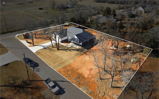 2402 Black Jack Way, Blanchard, OK 73010 - birds eye view of property