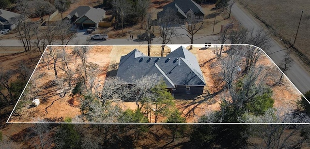 2402 Black Jack Way, Blanchard, OK 73010 - aerial view
