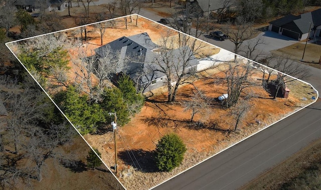 2402 Black Jack Way, Blanchard, OK 73010 - bird's eye view