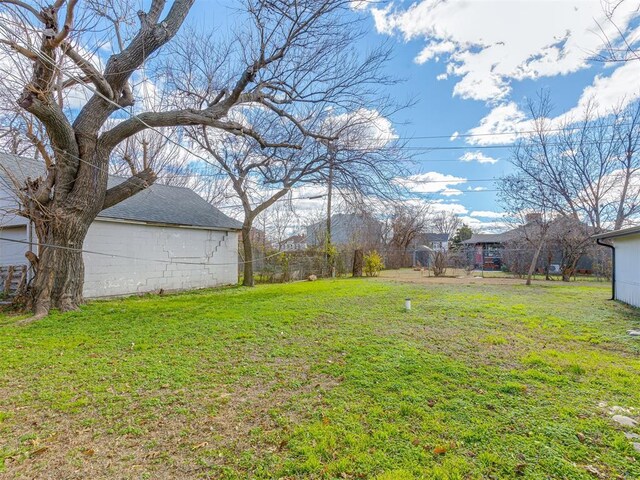 2832 NW 45th St, Oklahoma City, OK 73112 - view of green lawn