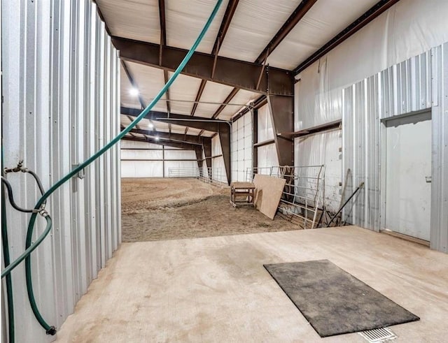 miscellaneous room featuring concrete flooring