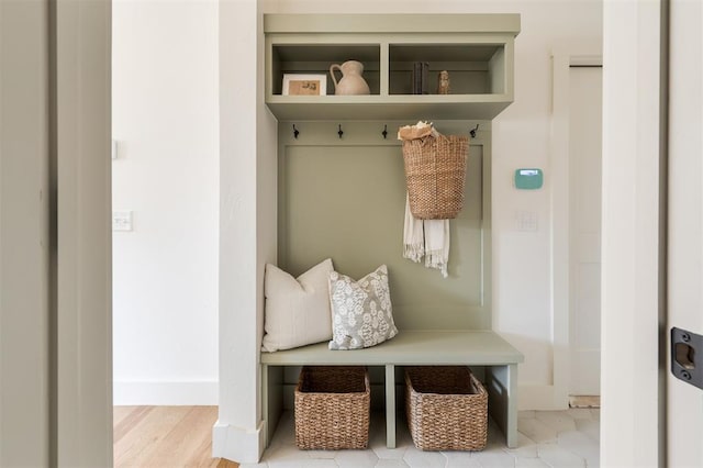 view of mudroom