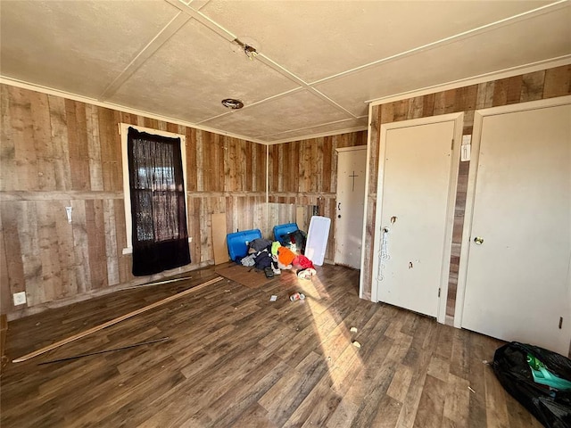 misc room featuring hardwood / wood-style floors