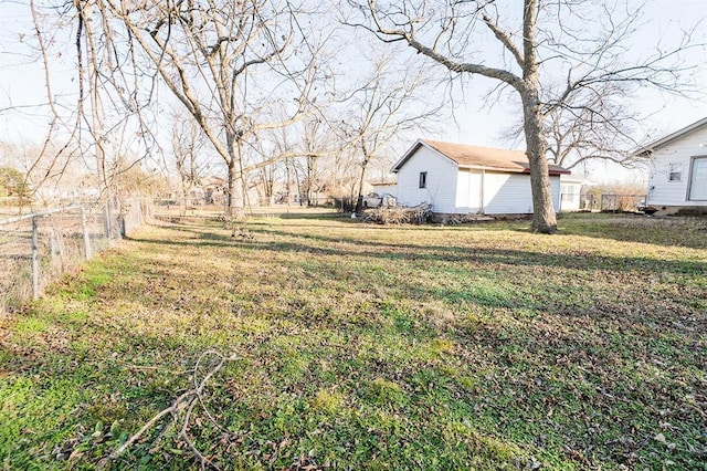 view of yard