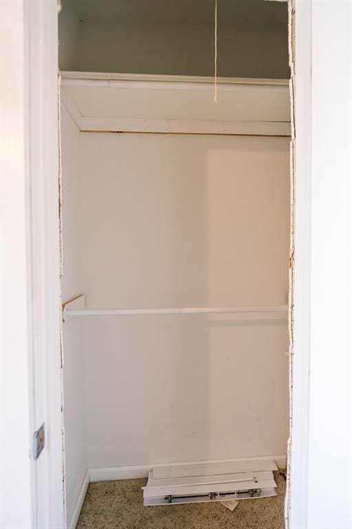 view of closet