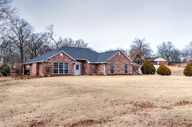 view of ranch-style home