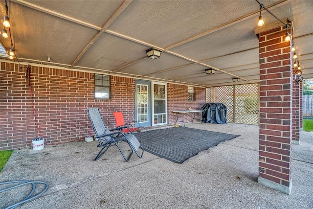 view of patio