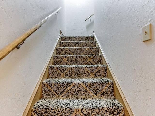 view of staircase