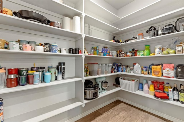 view of pantry