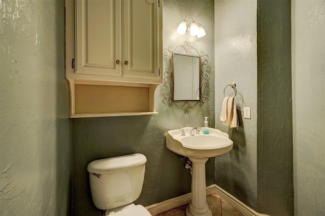 bathroom with toilet