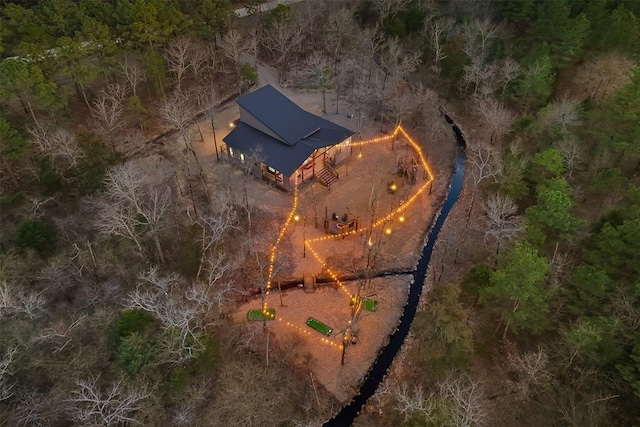 drone / aerial view