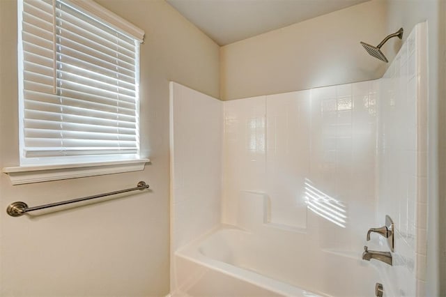 bathroom with shower / bathtub combination