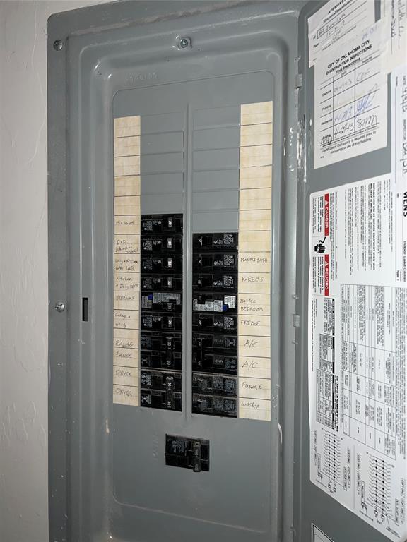 utilities with electric panel