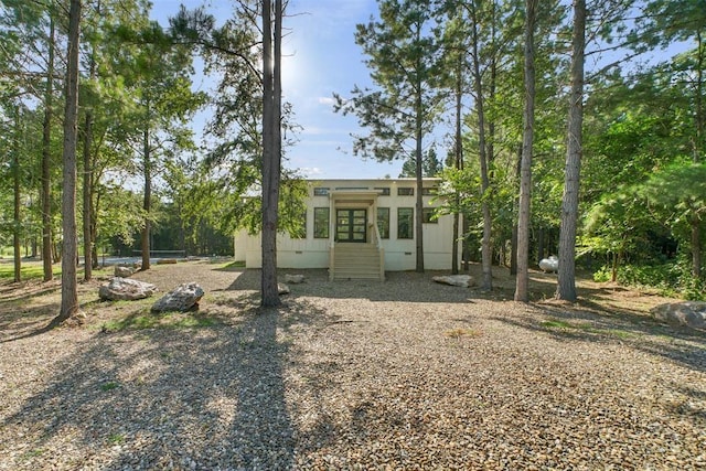 view of rear view of house