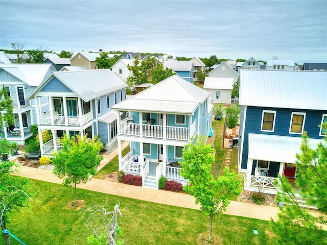 exterior space featuring a residential view