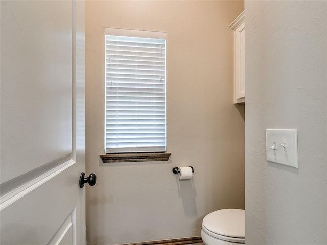 bathroom with toilet