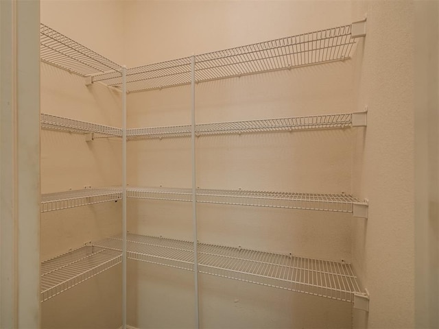 view of pantry