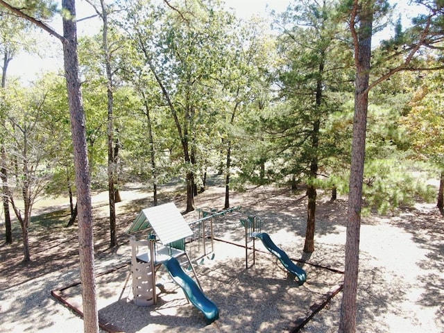 view of play area