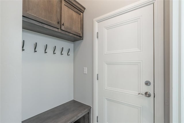 view of mudroom