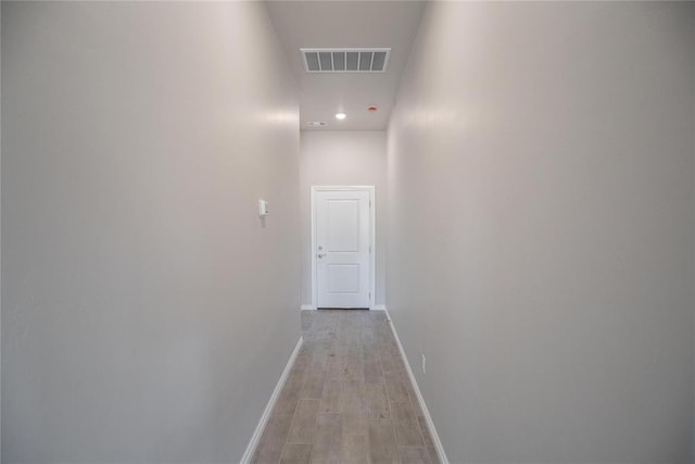 1917 Taines Turn, Norman, OK 73072 - corridor with baseboards and light wood-style flooring
