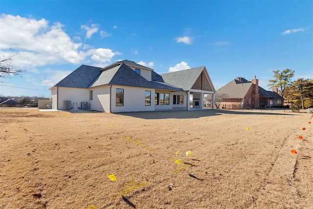 view of rear view of house