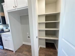 view of pantry