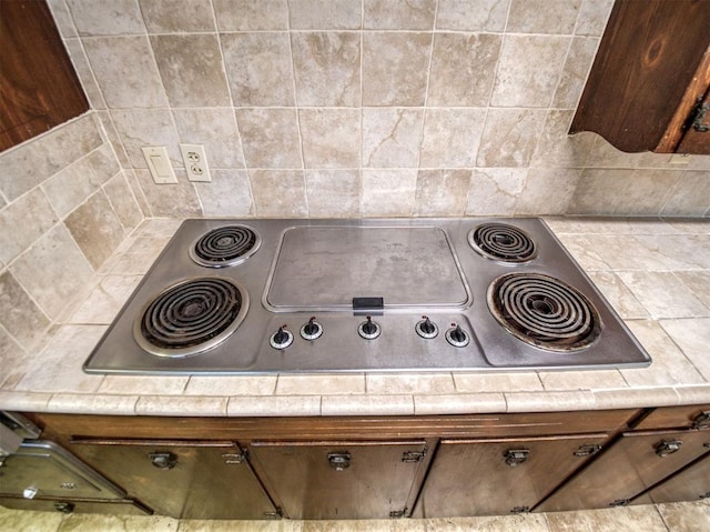 interior details featuring cooktop